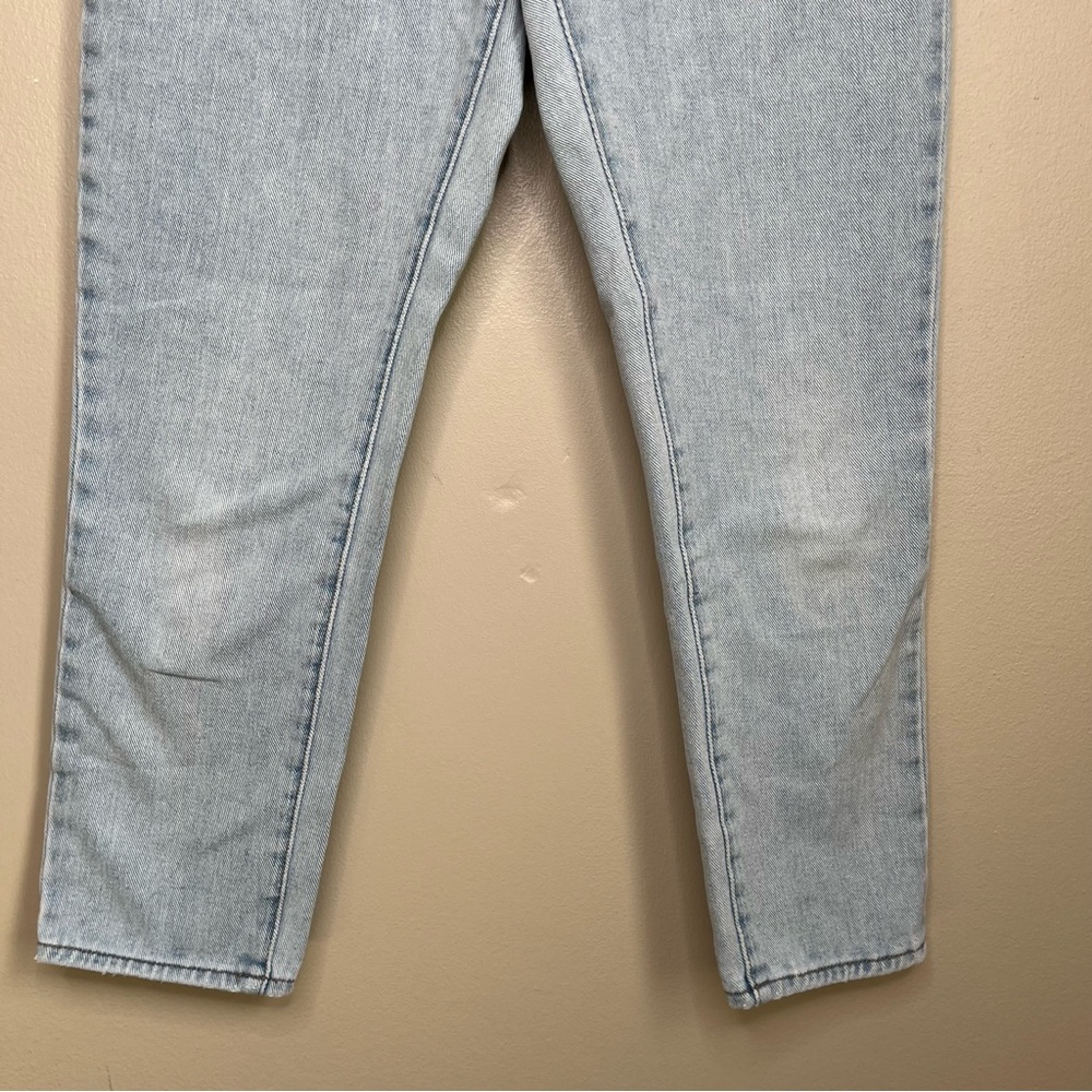 Pacsun Los Angeles Mom Light Denim High Waisted Ankle Cropped Jeans Size 27 - Picture 4 of 10